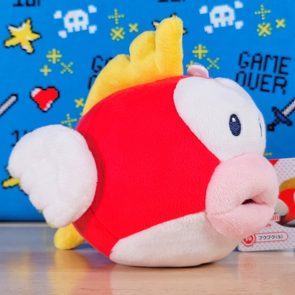 All Star Collection CHEEP CHEEP 10" #30 Ultrasoft Nintendo Gaming Plush Toy NWT - Picture 2 of 12